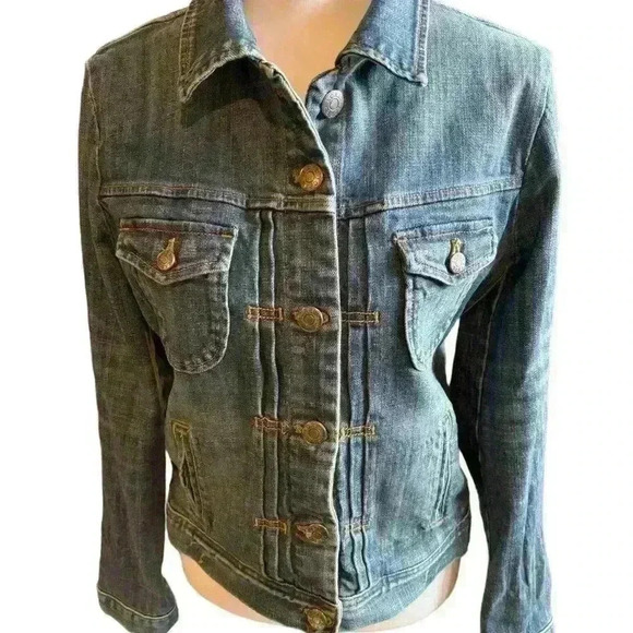 J.Crew Jean Jacket Women's Size Small - Picture 3 of 8